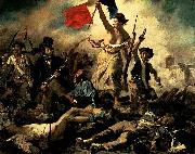 Eugene Delacroix Liberty Leading the People china oil painting artist